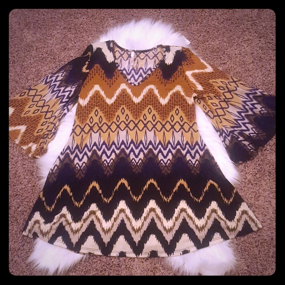 Bell Sleeve Blouse